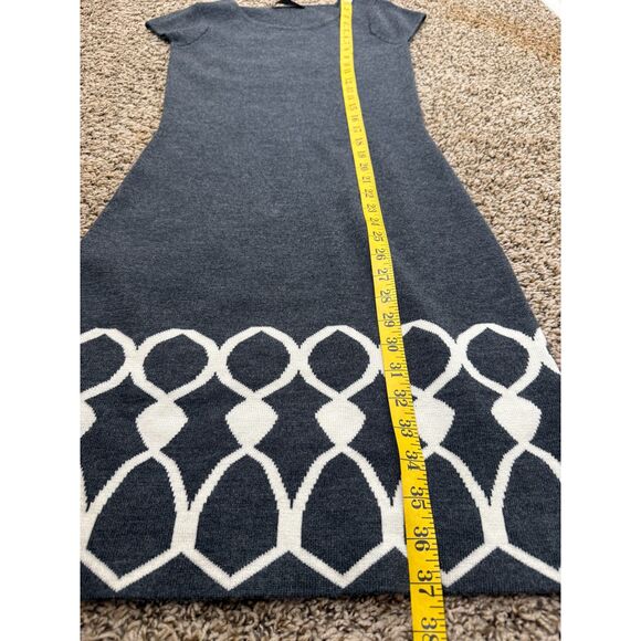NWT Alex Marie 100% Wool Midi Dress Sz S Bodycon Fitted Soft Short Sleeve - Picture 9 of 9
